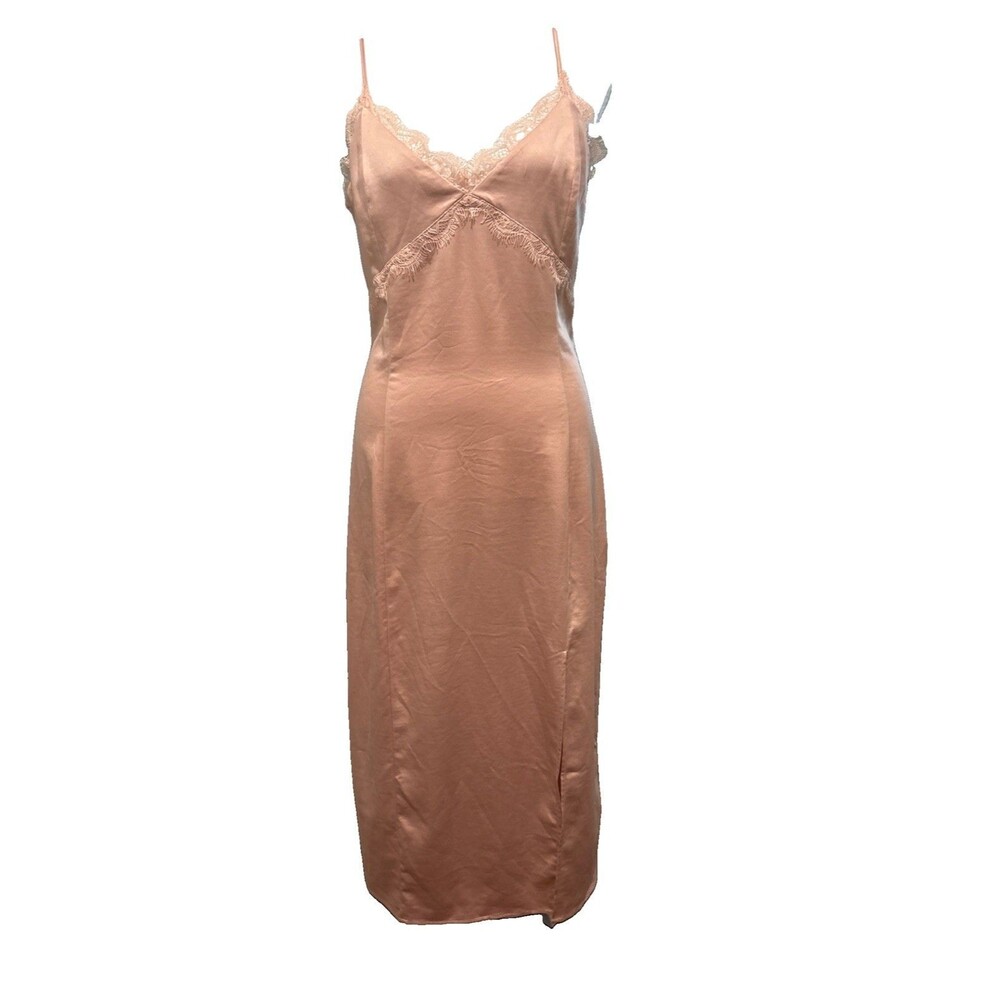 Open Edit Spaghetti Strap Midi Dress Small - Picture 2 of 7
